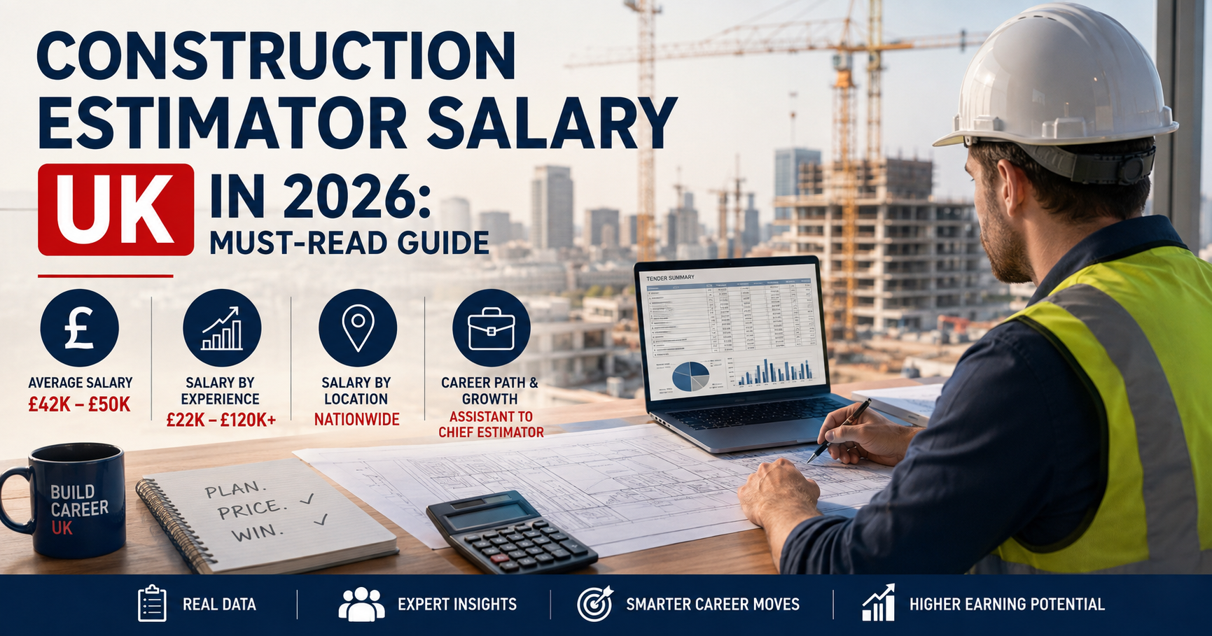 Construction Estimator Salary in UK
