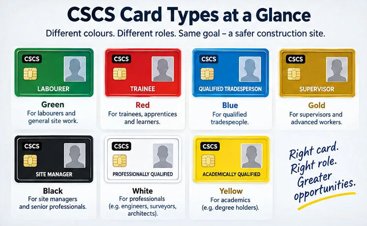 What are types of CSCS card