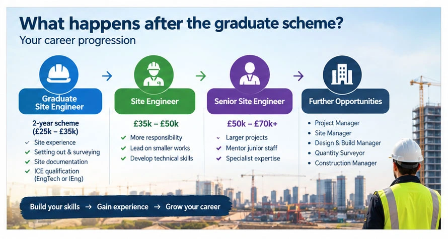 What happens after the graduate scheme
